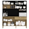 Cozinha Compacta 8P 1G 182 cm Core Freijo Nero KTP