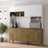 Cozinha Compacta 8P 1G 182 cm Core Freijo Supremo KTP