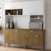 Cozinha Compacta 8P 1G 182 cm Core Freijo Supremo KTP