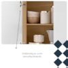 Cozinha Compacta 9P 1G 201 cm Pulse Freijo Artico Cp Riscatto Freijo KTP