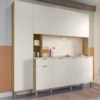 Cozinha Compacta 9P 1G 201 cm Pulse Freijo Soft KTP