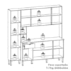 Cozinha Compacta 9P 1G 201 cm Pulse Freijo Vanilla Cp Riscatto Freijo KTP