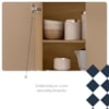 Cozinha Compacta 9P 1G 201 cm Pulse Freijo Vanilla Cp Riscatto Freijo KTP