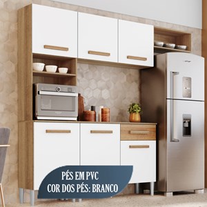 Cozinha Compacta Com Balcao 2012147x2148 Atacama Off White ARMoveis