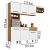 Cozinha Compacta Com Balcao 2012147x2148 Atacama Off White ARMoveis