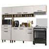 Cozinha Compacta Com Balcao 240CM 10027x17036 Oak Off White PLN