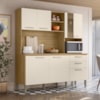 Cozinha Compacta Com Tampo 182 cm Mega Freijo Soft KTP