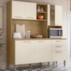 Cozinha Compacta Com Tampo 182 cm Mega Freijo Soft KTP