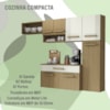 Cozinha Compacta Suspensa 07 Portas 01 Gaveta 2012115 Atacama Off White ARMoveis