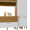 Cozinha Modulada 05 Peças 193cm 8401AM Freijo Sup Rip Freijo KTP