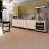 Cozinha Modulada 08 Peças 222cm 3033ART Freijo Vanilla Riscatto Freijo KTP