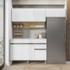 Cozinha Modulada 3 Pecas Balcao Com Tampo Line Supremo Cp Freijo KTP