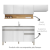 Cozinha Modulada 3 Pecas Com Balcao Pia Line Supremo Cp Freijo KTP