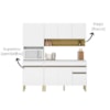 Cozinha Modulada 3 Pecas Line Supremo Cp Freijo KTP