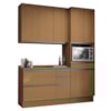 Cozinha Modulada 4 Pecas 190 cm G751 Maxxi Canela Kappesberg