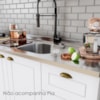Cozinha Modulada 4 Pecas 272 cm CE373 Americana Branco Calcare Henn