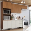 Cozinha Modulada 4 Pecas 272 cm Requinte Nature Nature Areia Henn