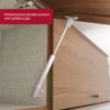Cozinha Modulada 4 Pecas 272 cm Requinte Nature Nature Areia Henn