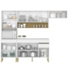 Cozinha Modulada 4 Pecas Balcao Com Tampo Line Supremo Cp Freijo KTP