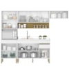 Cozinha Modulada 4 Pecas Balcao Pia Line Supremo Cp Freijo KTP