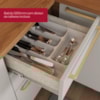 Cozinha Modulada 5 Pecas 280 cm Requinte Nature Areia Henn