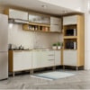 Cozinha Modulada 7 Pecas 297 cm MDP Vera Marrocos Off White MXM