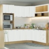 Cozinha Modulada 9 Pecas 225X195 cm DENV Branco Rivera Dtall