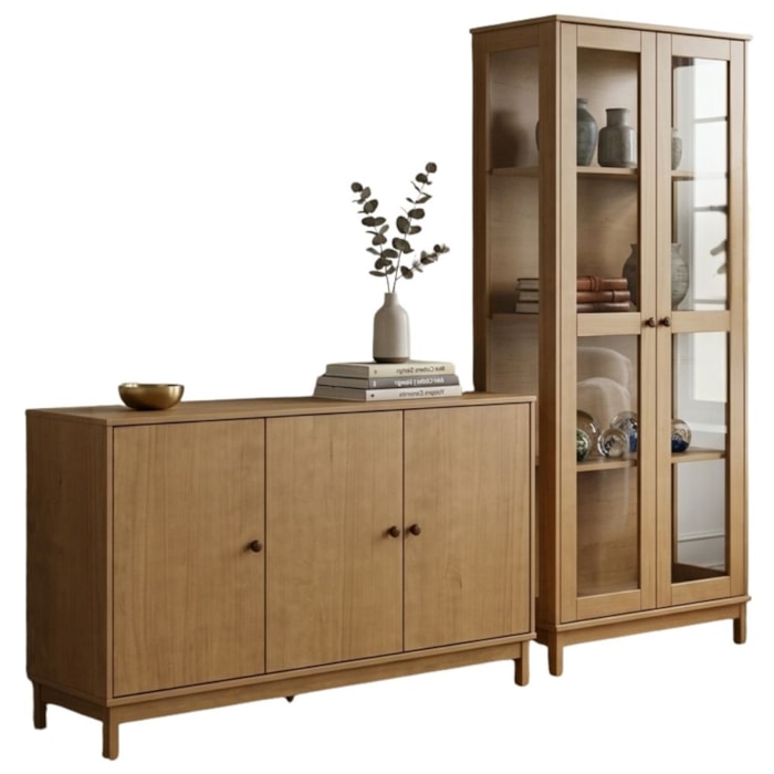 Cristaleira 1963 E Buffet Balcao 1962 Madeira Macica Taeda Freijo Festra