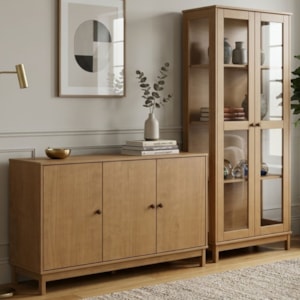 Cristaleira 1963 E Buffet Balcao 1962 Madeira Macica Taeda Freijo Festra