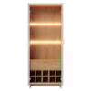 Cristaleira 2 Portas 1 Gaveta Guanabara 176x72 cm Off White Freijo Colibri