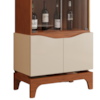 Cristaleira 4 Portas 182x74 cm Joile Freijo Off White DJ MOVEIS
