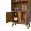 Cristaleira 4 Portas Madri 180x70 cm Naturalle BECHARA
