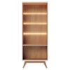 Cristaleira 4 Portas Noronha 183x72 cm Off White Matte Freijo Colibri