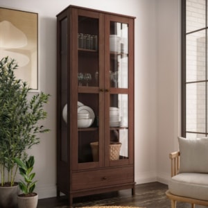 Cristaleira Madeira Macica Taeda 200X80 cm 1964 Cafe Festra