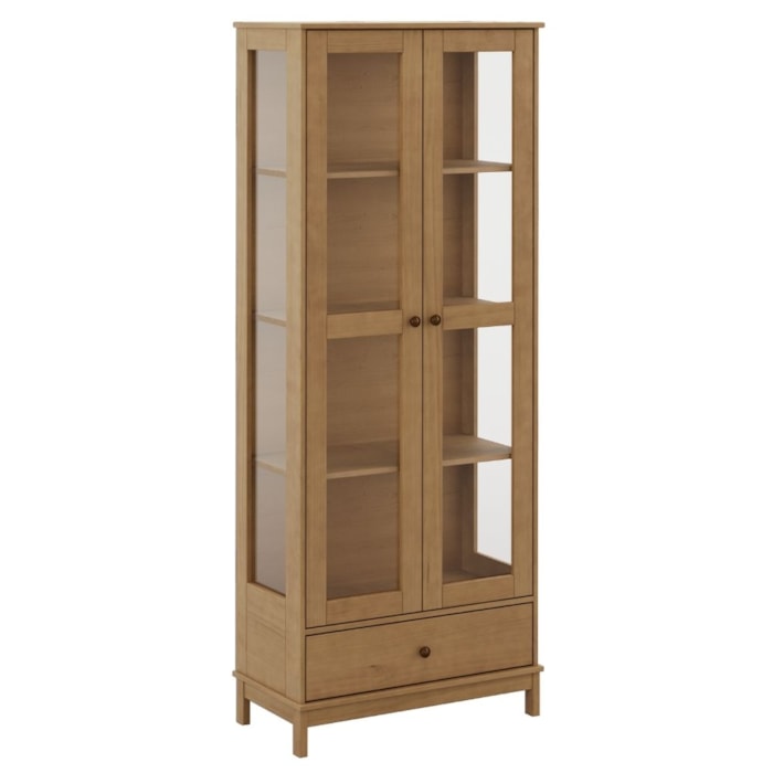 Cristaleira Madeira Macica Taeda 200X80 cm 1964 Freijo Festra