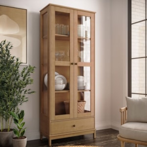 Cristaleira Madeira Macica Taeda 200X80 cm 1964 Freijo Festra