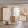 Dormitorio Infantil Completo 3 Peças 99210 Nature Off White PLLA