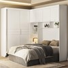 Dormitorio Modulado Casal 6 Portas FL0270 Branco Moval