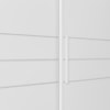 Dormitorio Modulado Casal 6P 242X173 cm Florenca Branco Moval