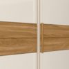 Dormitorio Modulado Casal 6P 242X173 cm Florenca Freijo Off White Moval