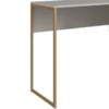 Escrivaninha 2 Gavetas 120 cm P1012 Arenas Dourado PP Milani Store