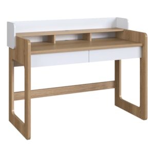 Escrivaninha 2 Gavetas 128 cm 28000 Hanover Branco Artesano Escrivaninha 2 Gavetas 128 cm 28000 Hanover Branco Artesano