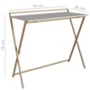 Escrivaninha Dobravel Estilo Industrial P1022 Arenas Dourado PP