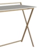 Escrivaninha Dobravel Estilo Industrial P1022 Arenas Dourado PP