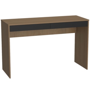 Escrivaninha Madri Para Computador 2 Gavetas B35 Mell Preto NOVAM Escrivaninha Madri Para Computador 2 Gavetas B35 Mell Preto NOVAM