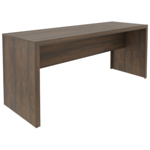 Escrivaninha Mesa Escritorio 180 cm ME4185 Rustico Tecno Mobili Escrivaninha Mesa Escritorio 180 cm ME4185 Rustico Tecno Mobili