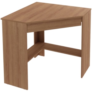 Escrivaninha Mesa Escritorio de Canto 76,5 cm ME4169 Amendoa Tecno Mobili Escrivaninha Mesa Escritorio de Canto 76,5 cm ME4169 Amendoa Tecno Mobili