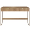 Escrivaninha Organico 2 Gavetas 125 cm 28067 Hanover Dourado Artesano