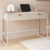 Escrivaninha Organico 2 Gavetas 125 cm 28067 Off White Artesano