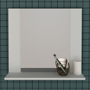 Espelheira Para Banheiro BN3610 Branco Tecno Mobili